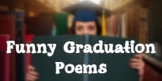 Funny Graduation Poems