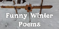 funny winter poems
