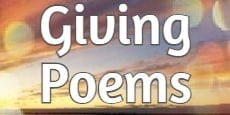 giving poems