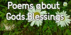 Poems About Gods Blessings