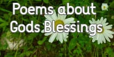 Poems About God's Blessings