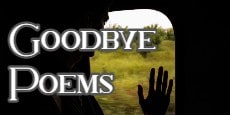 goodbye poems