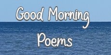 good morning poems