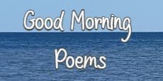 Good Morning Poems