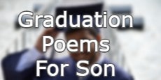 Graduation Poems for Son