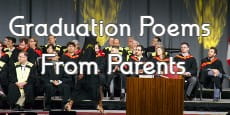 Graduation Poems From Parents
