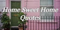 home sweet home quotes