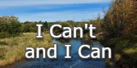 I Can't and I Can