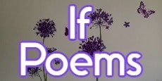 if poems