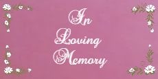 In Loving Memory Poems