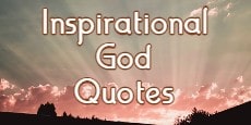 inspirational gods quotes
