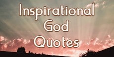 inspirational God quotes