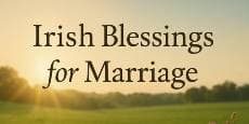 Irish Blessings for Marriage