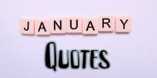 January Quotes