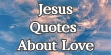 Jesus Quotes About Love