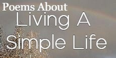 living a simple life