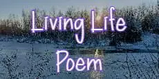 Living Life Poem