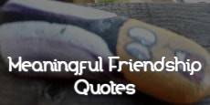 Meaningful Friendship Quotes