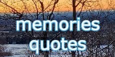 memories quotes