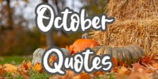 October quotes