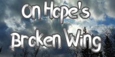 On Hope's Broken Wing 