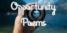 Opportunity Poems