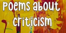 Poems About Criticism