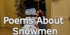 poems about snowmen