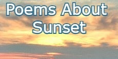 poems about sunset