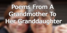 Poems From A Grandmother To Her Granddaughter