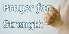 Prayer for Strength