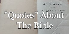 quotes about The Bible
