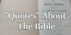 quotes about the bible