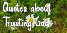 quotes about trusting God