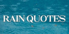 rain quotes