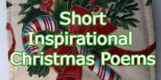 Short Inspirational Christmas Poems
