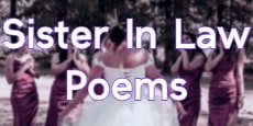 Sister in law poems