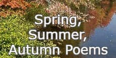 spring, summer, autumn poems