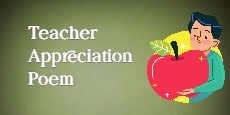 Teacher Appreciation Poem