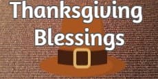 Thanksgiving blessings