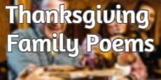 Thanksgiving Family Poems