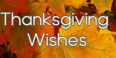 Thanksgiving wishes