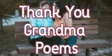 thank you Grandma poems