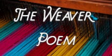 the weaver poem