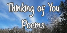 Thinking of You Poems