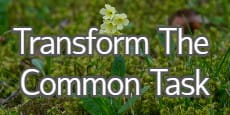 Transform The Common Task