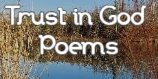 Trust In God Poems