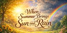When Summer Brings Sun and Rain