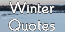 winter quotes